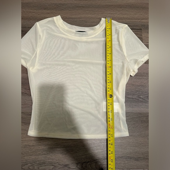 Express Juniors Nylon See Through Top Size Small - Picture 3 of 6